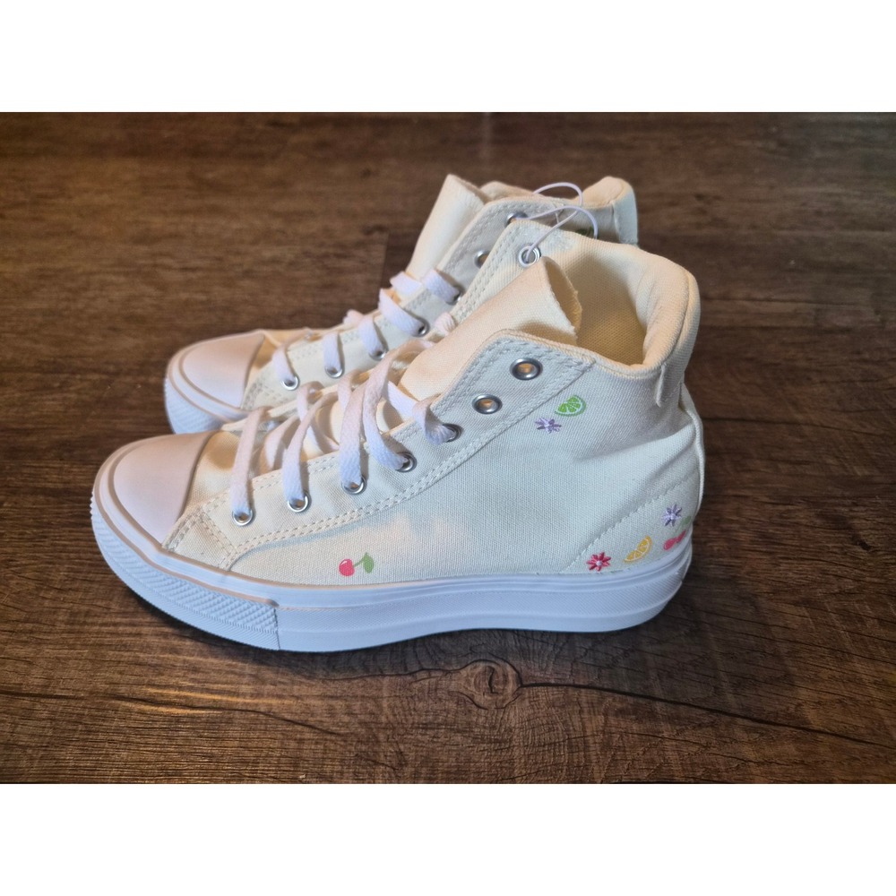 Converse Chuck Taylor All Star Day One Platform Hi Fruit Size 6Y Sneakers